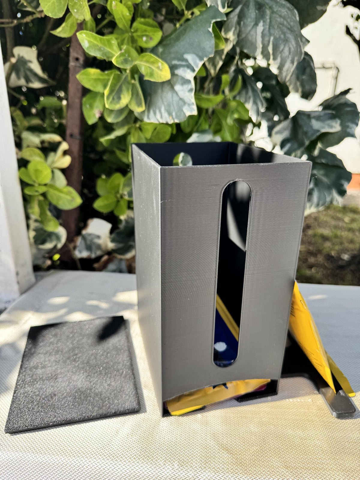 Dispensador de Saquetas para Comida de Cães e Gatos, Organizador de Saquetas de Comida Húmida, Porta Saquetas, Organizador para Animais