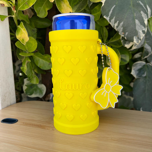 Porta Latas 250ml Personalizado com nome.