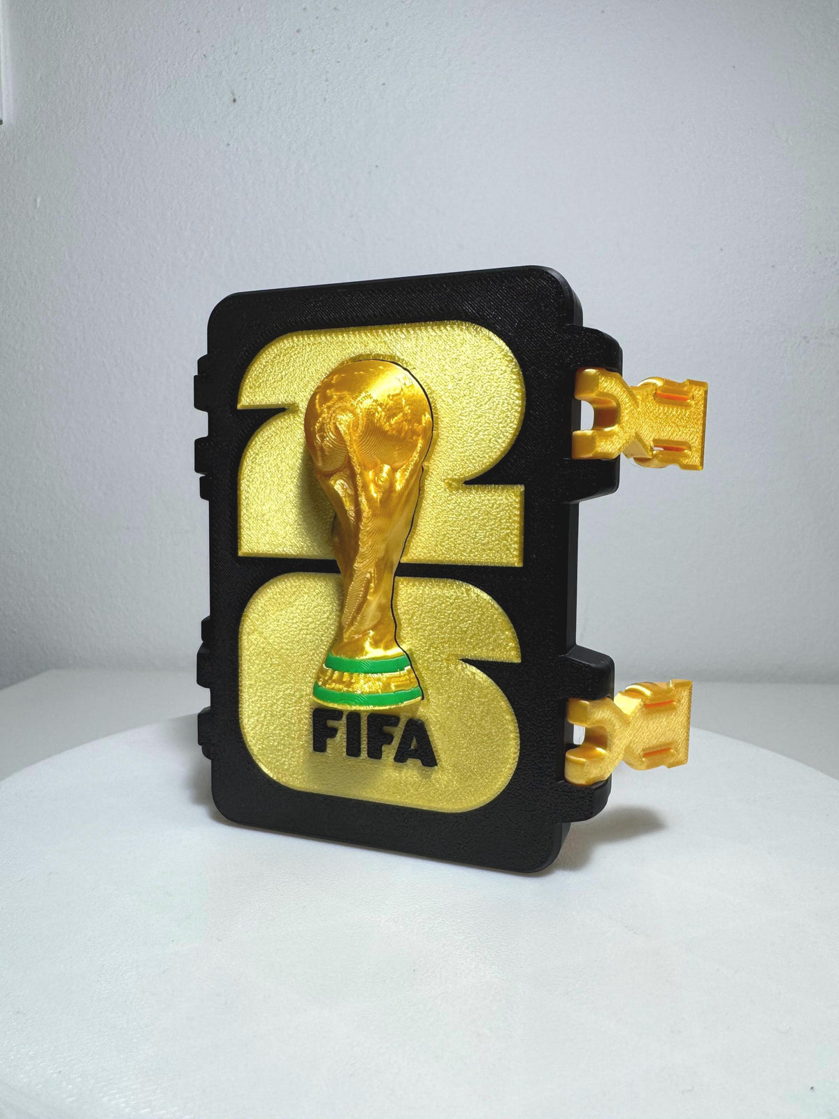Caixa organizadora para figurinhas da Copa do Mundo 2026 | Porta Cromos de Futebol | Caixa organizadora para stickers | 3 cores disponíveis